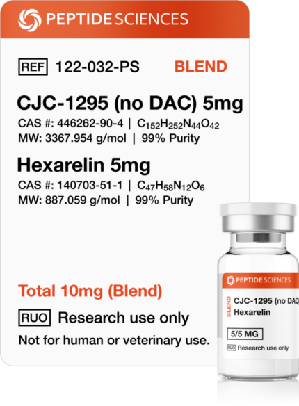 CJC-1295 (no DAC), Hexarelin 10mg (Blend)